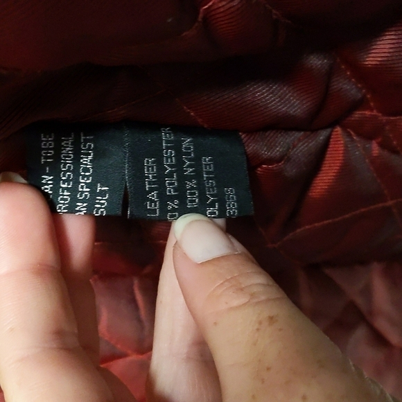 Vintage 80s Europe Craft Leather Jacket – Genuine Leather, Classic Cut, Size LG - Picture 9 of 12